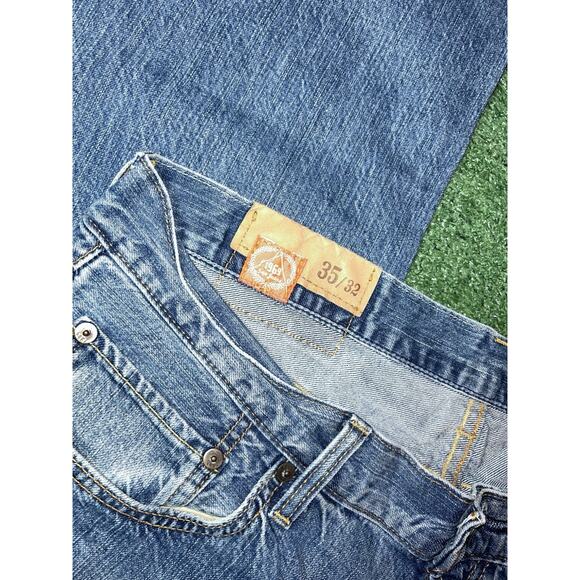 Y2K Gap 1969 Easy Fit Men's 35x32 Relaxed Straight Jeans - Picture 6 of 11